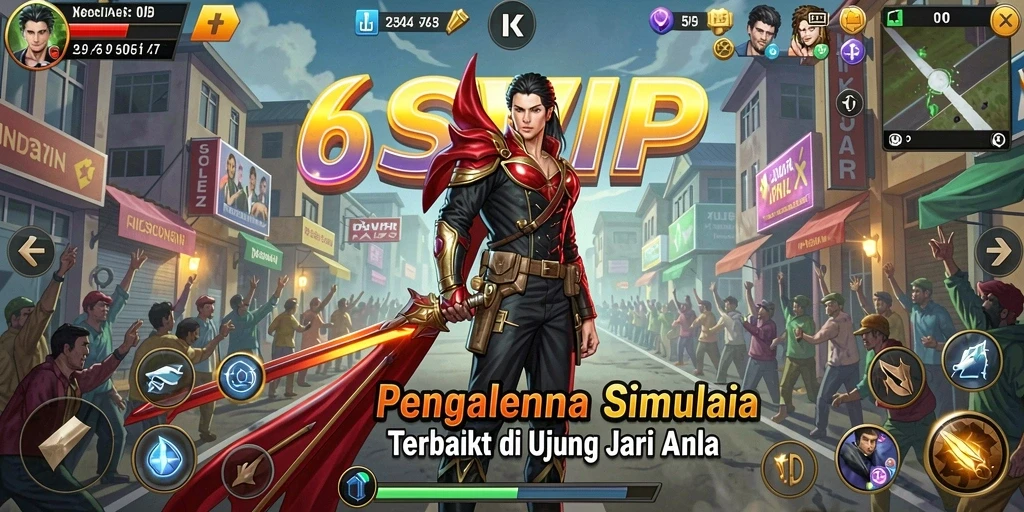 Screenshot gameplay 6SVIP menampilkan simulasi yang imersif dan menarik.
