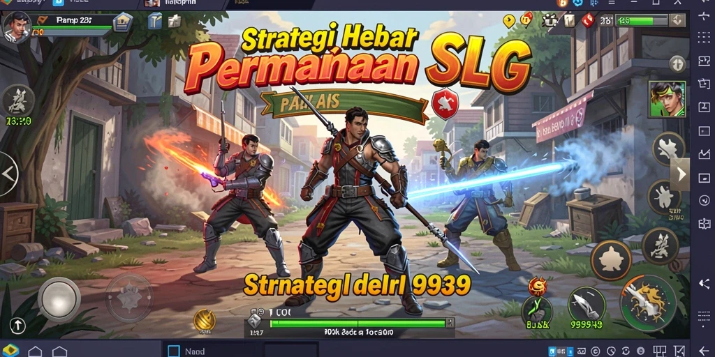 Tampilan gameplay <strong>9939</strong> yang menampilkan strategi dan pertempuran.