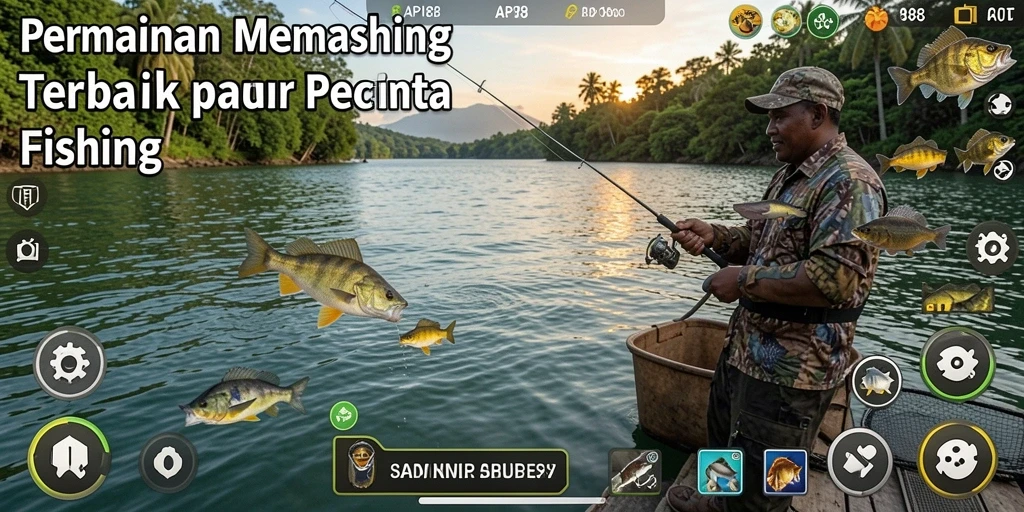 Screenshot API88 menampilkan pengalaman memancing yang seru dan interaktif.