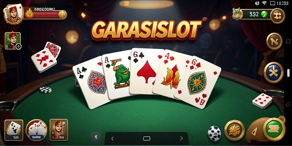 Tampilan gameplay seru dan menarik dari GARASISLOT.