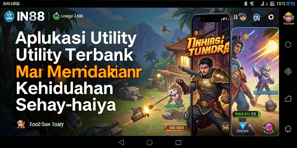 Tampilan antarmuka aplikasi IN88 yang sederhana dan fungsional.