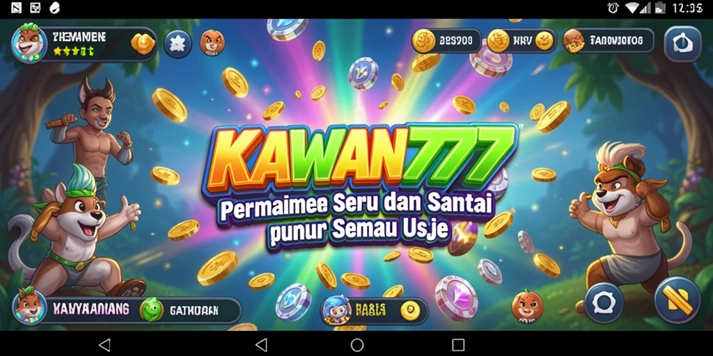 Tampilan gameplay KAWAN777 yang seru dan interaktif.