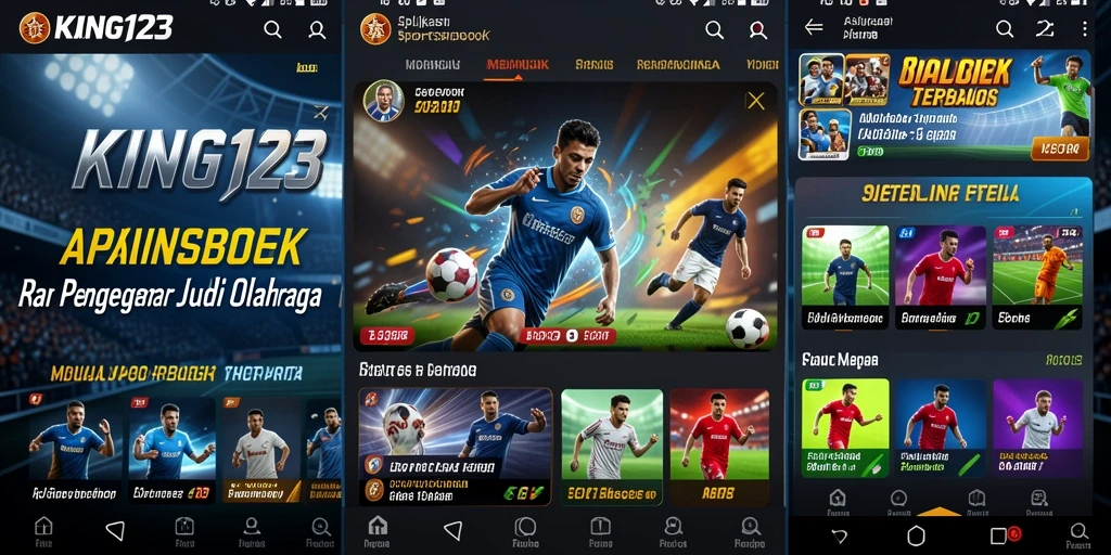 Tangkapan layar KING123 menunjukkan pengalaman taruhan olahraga yang menarik dan interaktif.