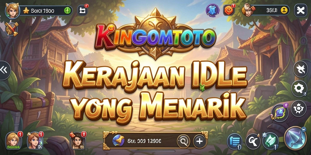 Tangkapan layar gameplay KINGDOMTOTO menunjukkan pengelolaan kerajaan yang menarik.