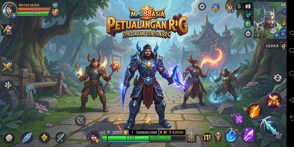 Tangkapan layar epic dari gameplay MPO88ASIA yang menampilkan pertempuran seru.