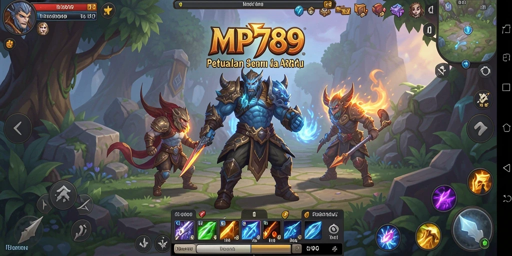 Tampilan gameplay seru di dunia ARPG yang penuh tantangan.