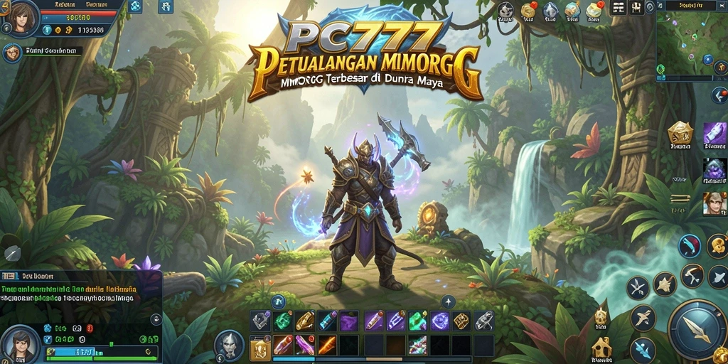 Screenshot gameplay PC777 yang menunjukkan aksi pertempuran yang seru.