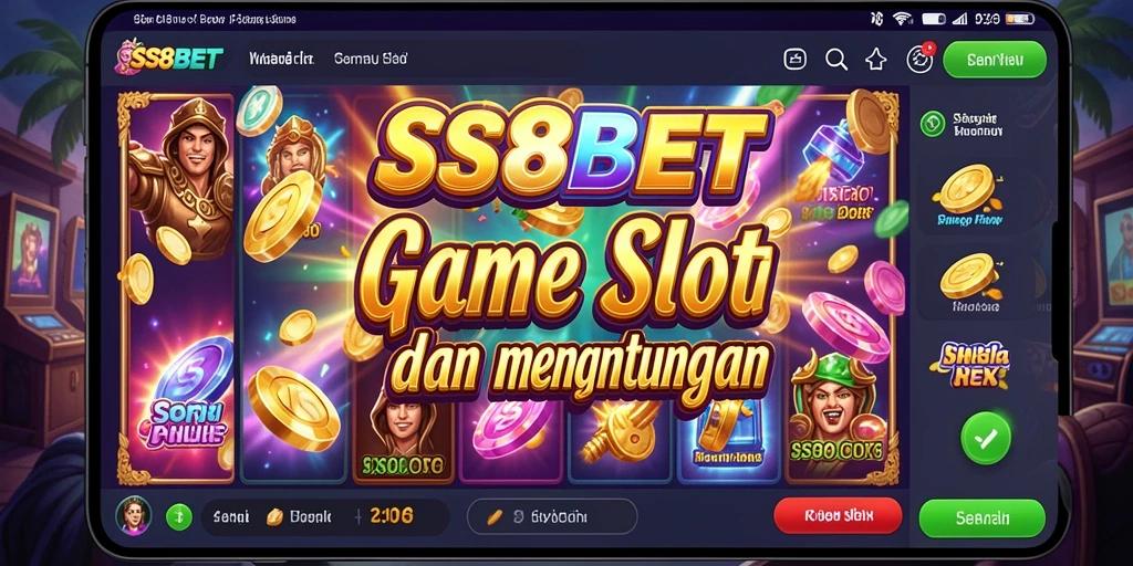 Tampilan gameplay SS88BET dengan tampilan slot yang menarik.
