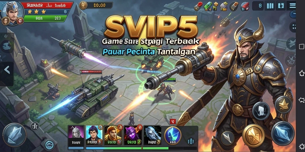 Tampilan gameplay SVIP5 yang mengasyikkan dan penuh strategi.